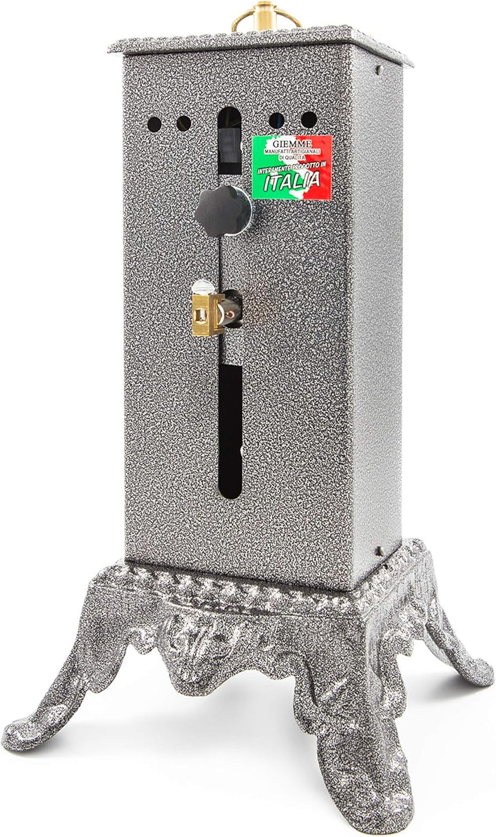 GIEMME B800 Elektrischer Drehspiess – Verstellbarer Drehspiess für BBQ, Grill & Kamin, 220V