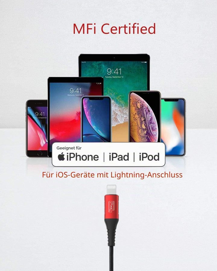 Pixel Apple Lightning Lavalier Mikrofon für iPhone/iPad/iPod Kompatibel mit iPhone 13/12/11/X/XS/XR/