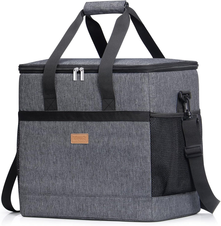 Lifewit 40L Kühltasche Gross faltbar Kühlkorb Kühlbox Isoliertasche Thermotasche Picknicktasche für