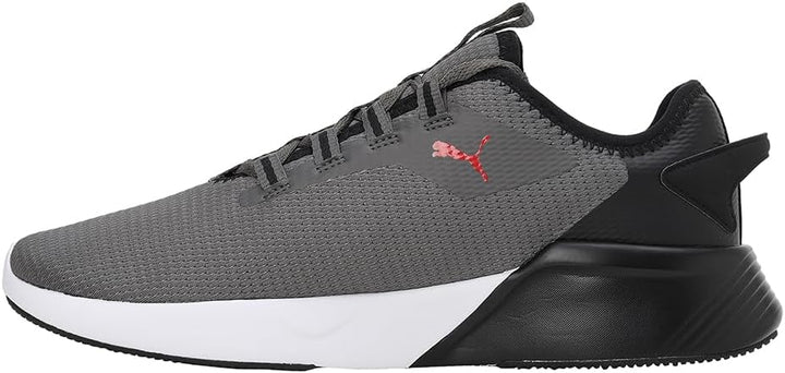 PUMA Unisex Retaliate 2 Sportschuh 40.5 EU Castlerock Puma Black High Risk Red, 40.5 EU Castlerock P