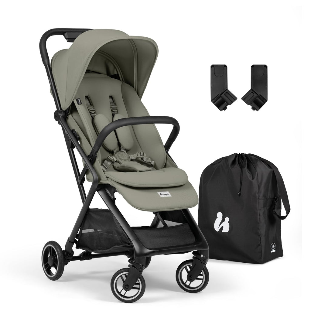 hauck Fly N Care - Ultrakompakter und Leichter Reisebuggy Einhändig Faltbar, mit Liegeposition ab Ge