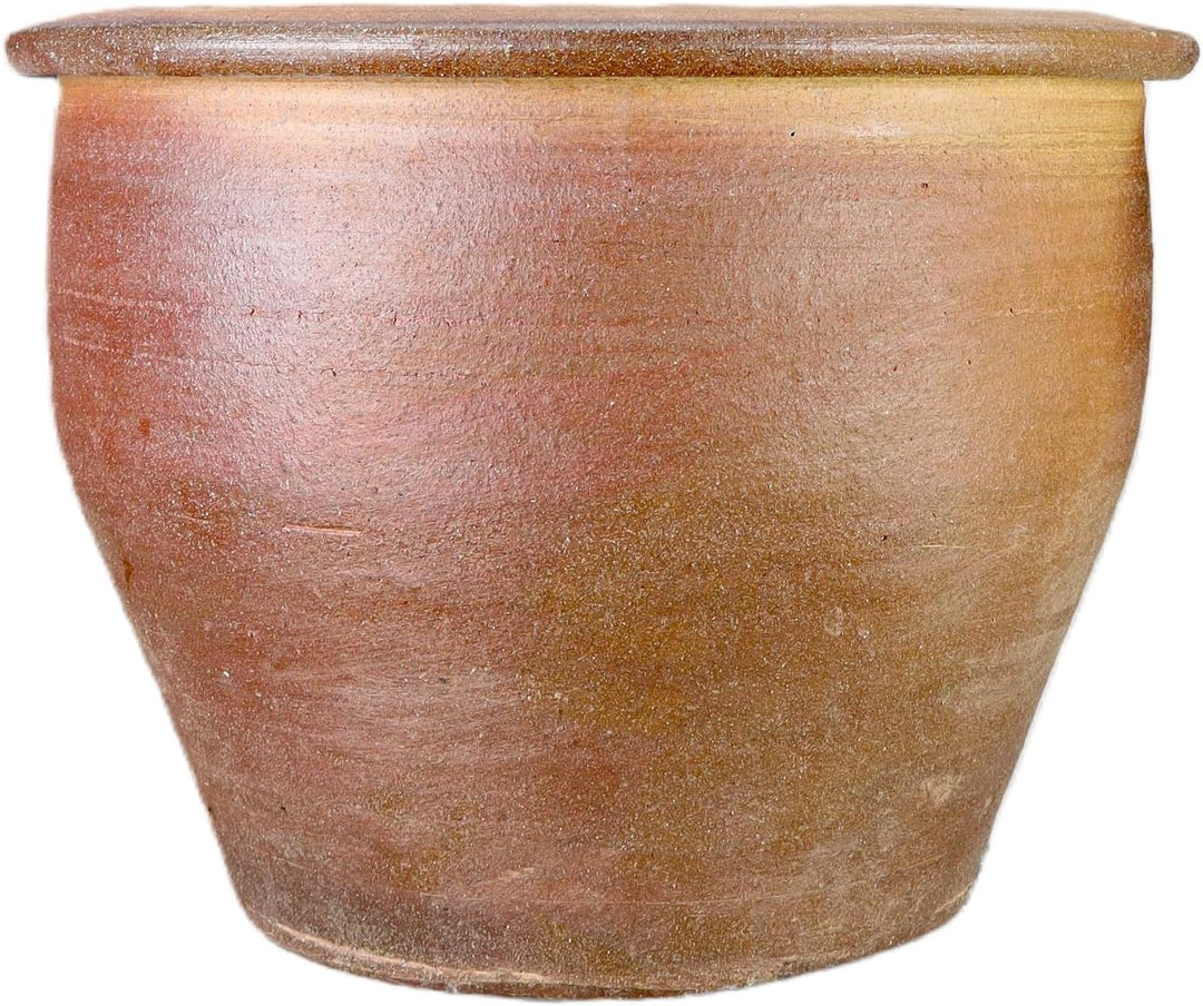 TucanoHamburg Blumentopf, Modell Lotus braun 38x30cm, frostfest
