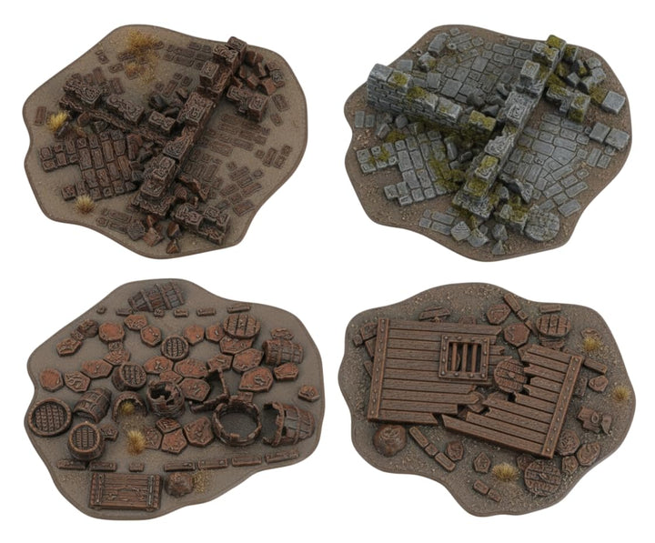 Schlachtfeld-Trümmer-Set für Tabletop-Spiel