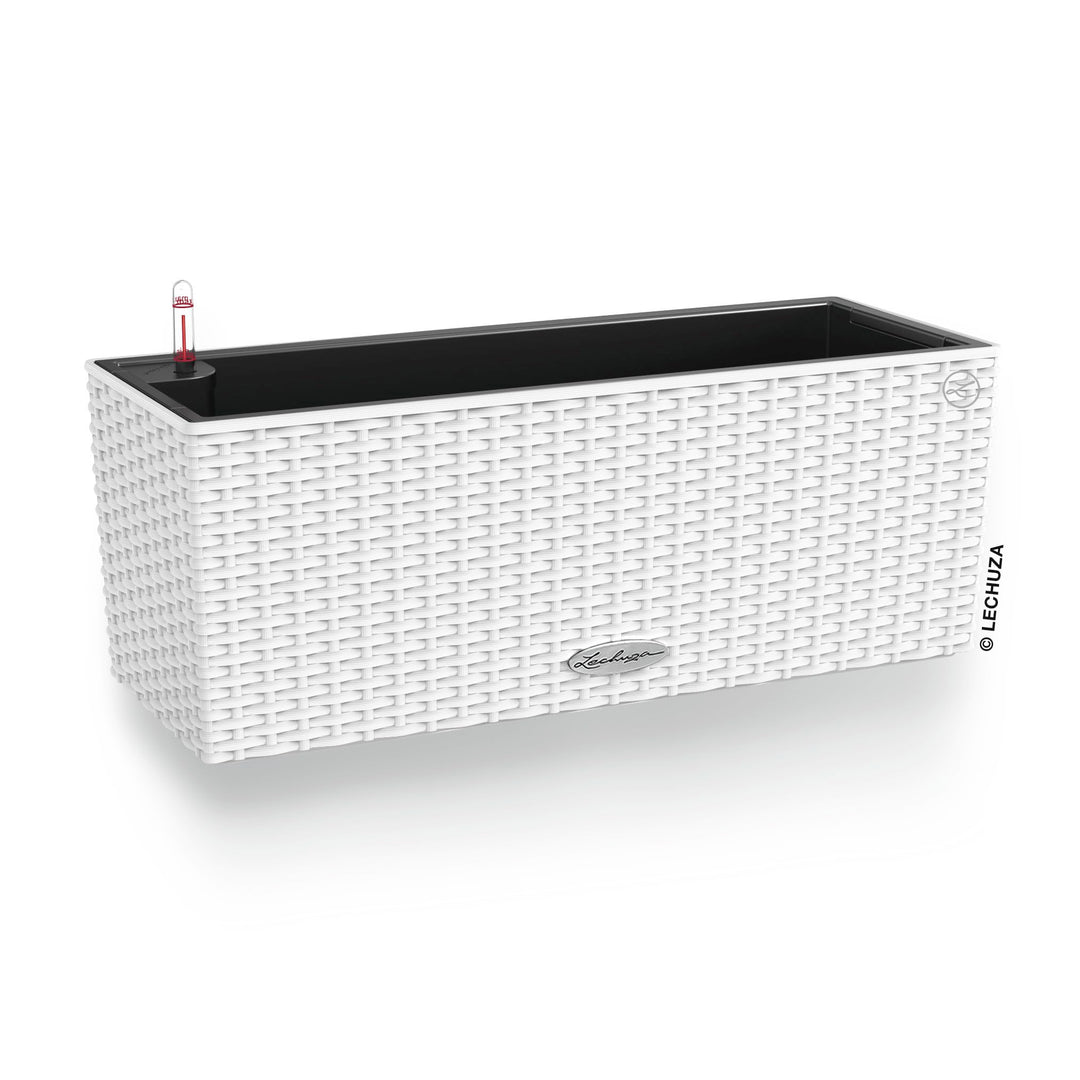 LECHUZA BALCONERA Cottage 50 weiss 15600 Garten 50x19x19 cm Weiss, Garten 50x19x19 cm Weiss