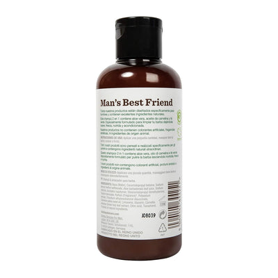 BULLDOG 3er-Pack Bartshampoo und Conditioner, 3 x 200 ml