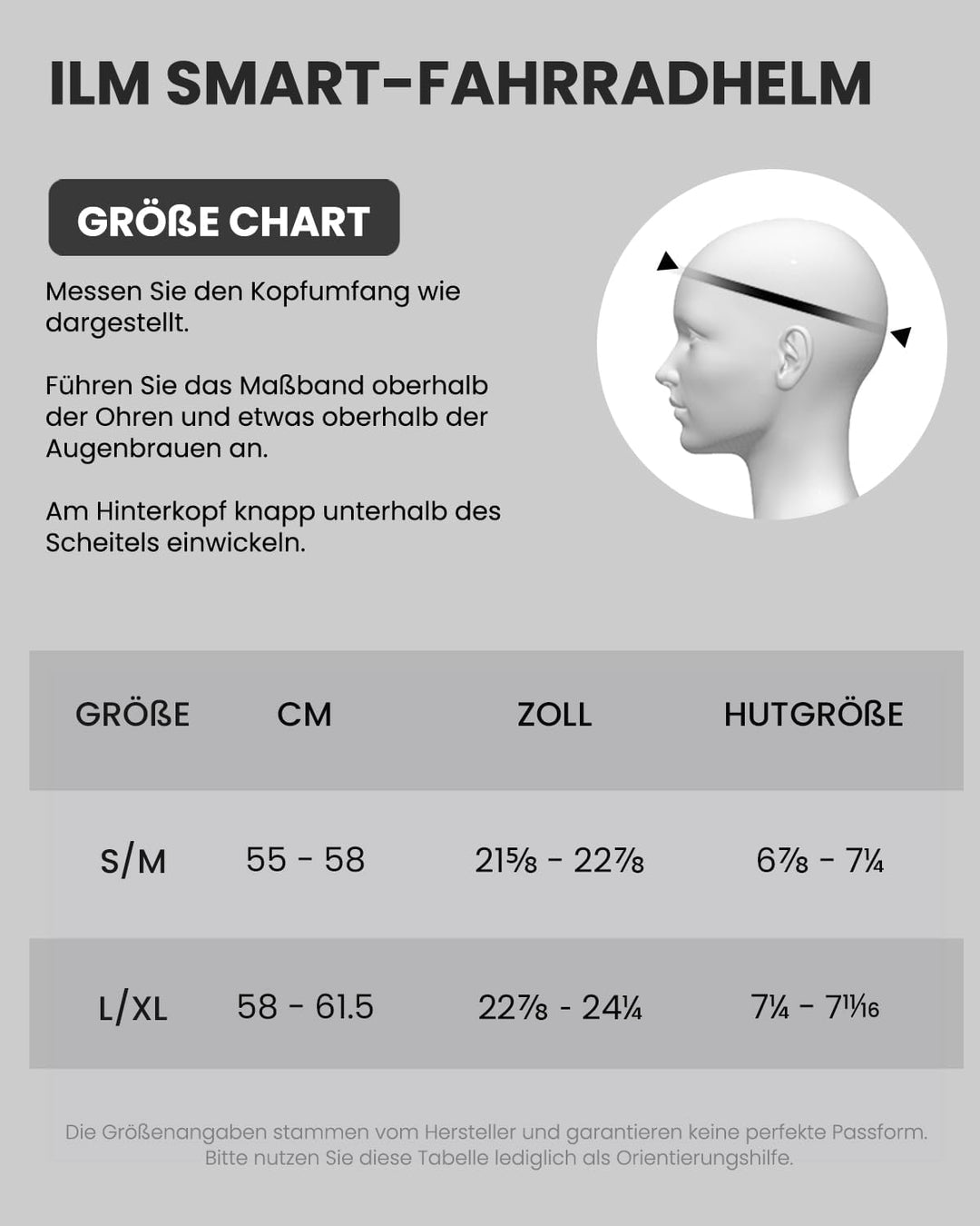 ILM Fahrradhelm Herren Damen mit Visier und LED Licht Beleuchtung Automatischem G-Sensor für Blinker