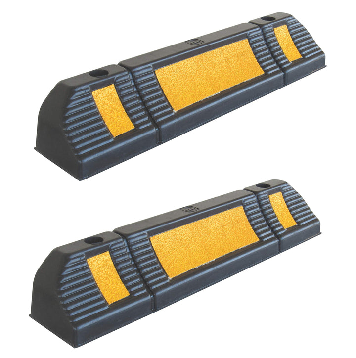 SNS SAFETY LTD RWS-225 Gummi Radstopp-Parkbegrenzung für gewerbliche und Private Parkhäuser, Parkplä