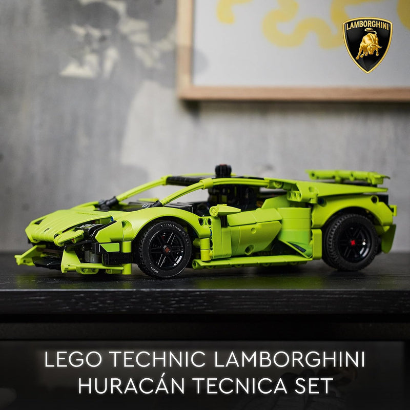 Lego 42161 Technic Lamborghini Huracán Tecnica Spielzeugauto-Modellbausatz, Rennwagen-Bauset für Kin