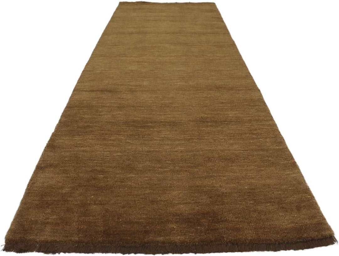 RugVista, Handloom Fringes, Teppich, Mittelflor, 80 x 200 cm, Läufer, Wolle, Flur, Schlafzimmer, Küc