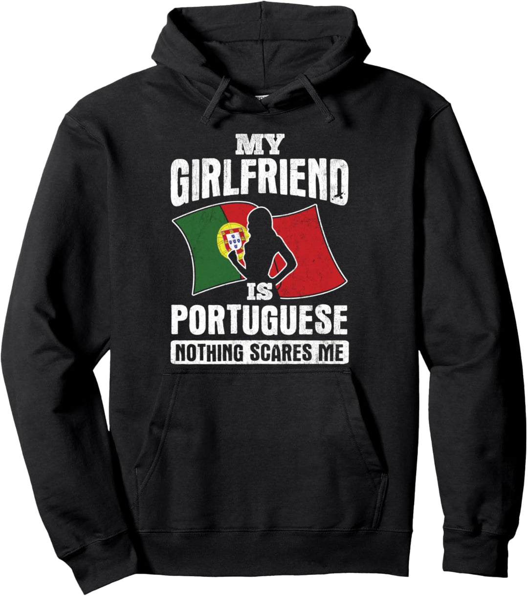 Portuguese Girlfriend Portugiesische Freundin Portugal Pullover Hoodie