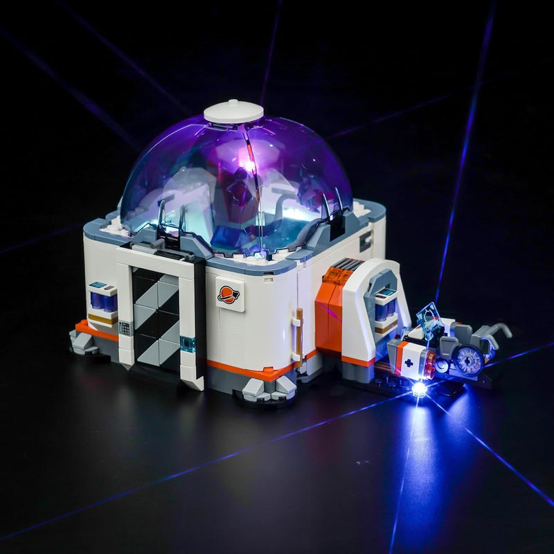 LocoLee Licht Kompatibel mit Lego City Weltraumlabor, Nur Lichter Set - Kein Modell, Licht Beleuchtu