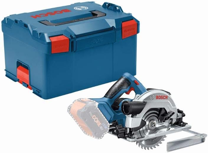 Bosch Professional 18V Akku Kreissäge GKS 18V-57 G (Sägeblatt-Ø: 165 mm, Schnitttiefe: 57 mm) + Krei