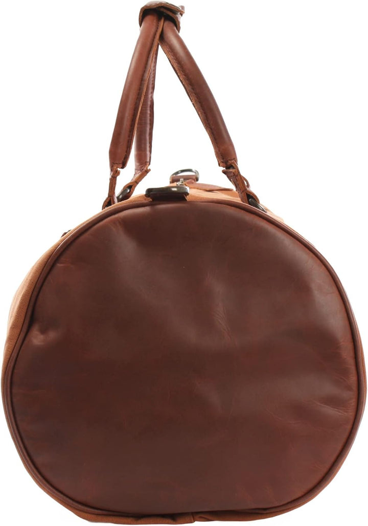LECONI Reisetasche für Damen &amp; Herren Ledertasche Weekender gross Sporttasche Männer + Frauen Handge