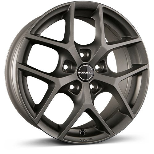 Borbet Y titan matt 8x18 ET34 5.00x120 Hub Bore 72.50 mm - Alu felgen