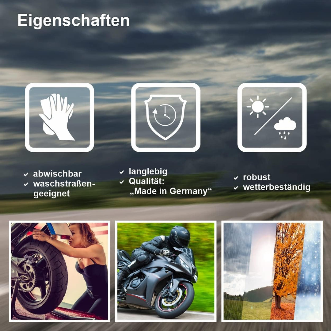 BIKE-label Aufkleber Felgenbett orange kompatibel für KTM 125 Duke X790072VA