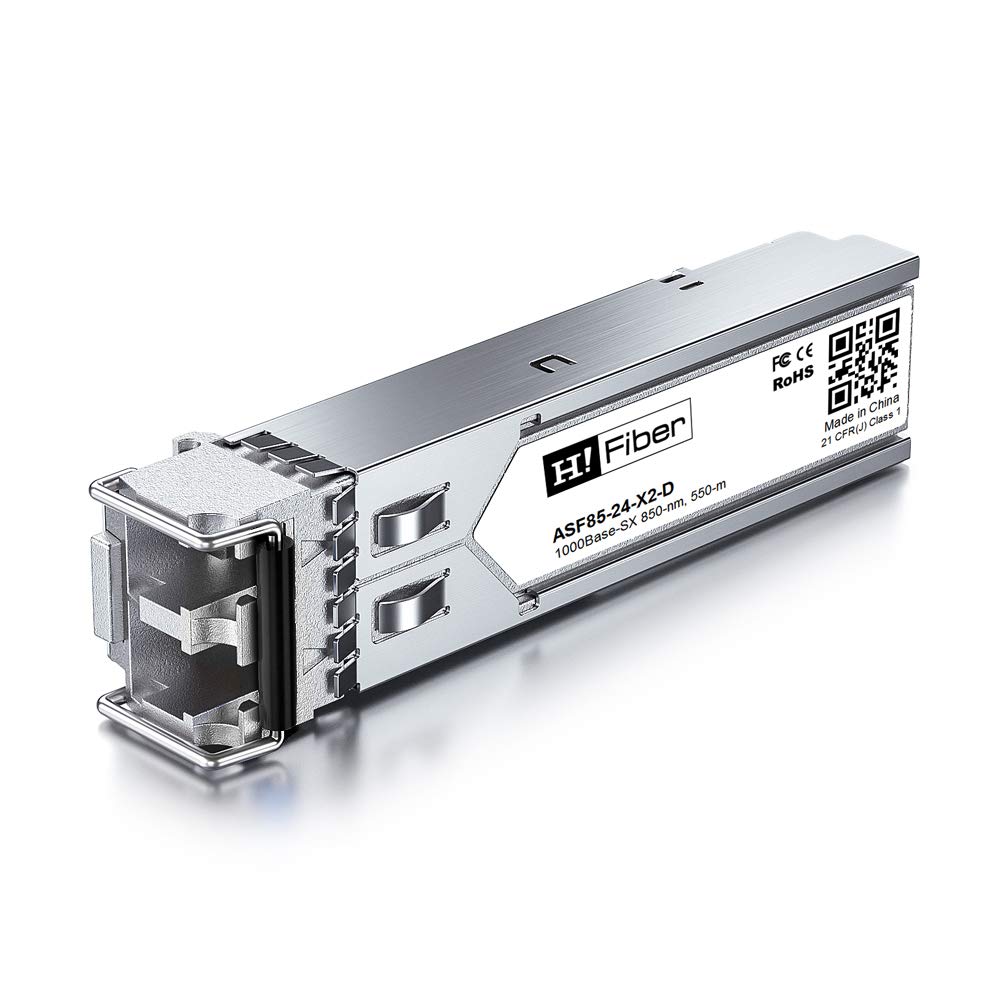 10 Stück, 1000BASE-SX SFP Transceiver, SFP zu LC, 1.25G Multimode modul Kompatibel mit Cisco GLC-SX-
