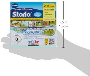 VTech 80-233304 - Lernspiel Nino und Nina hören Musik (Storio 2, Storio 3S)