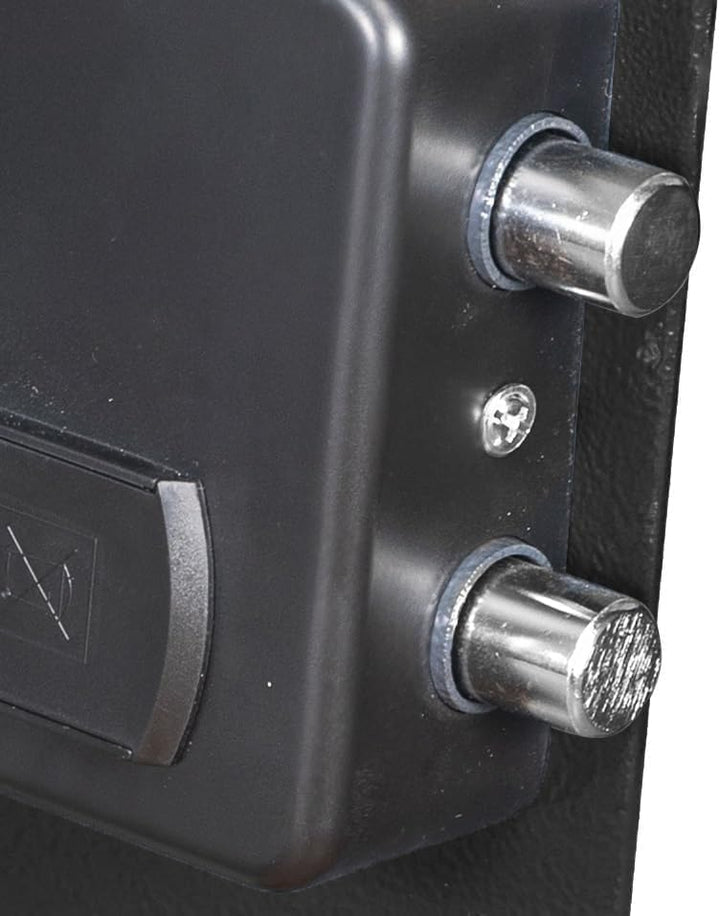 Safe mit Elektronik Zahlenschloss und Schlüssel Tresor Anti-Bounce (grob), L
