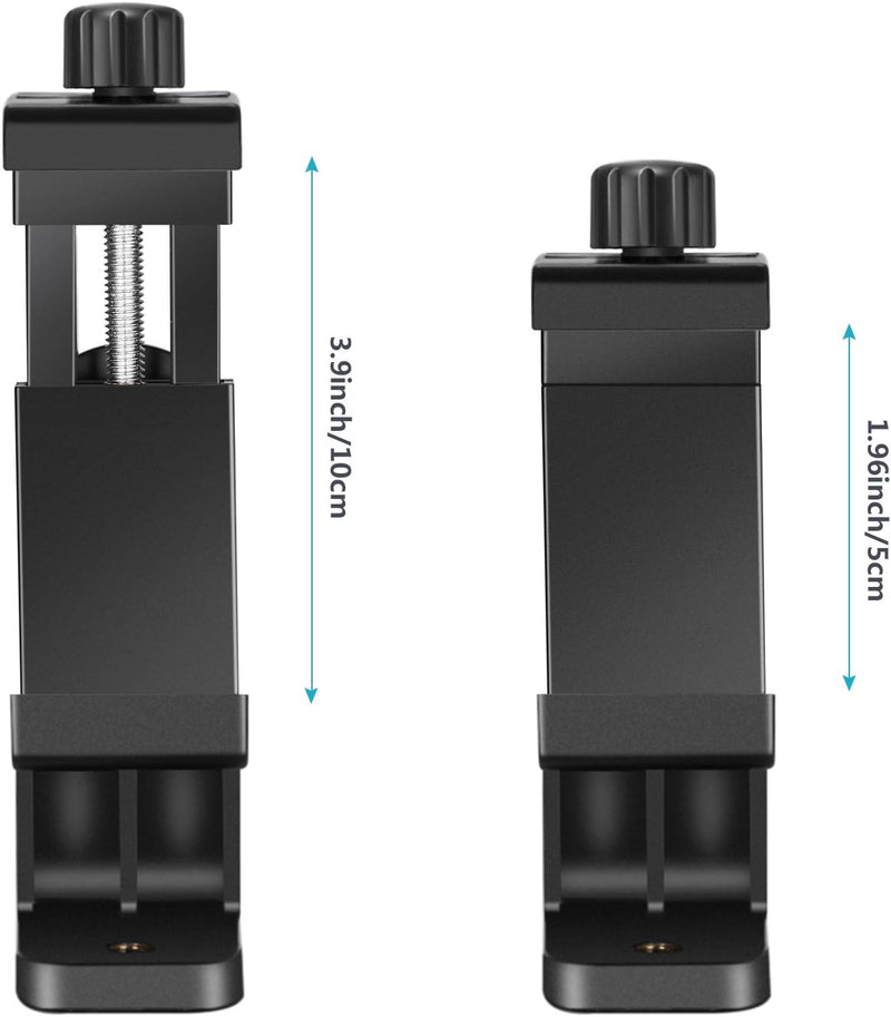 Neewer Smartphone-Halterung, 360 Grad drehbar, vertikal, mit Kugelkopf, für iPhone X 8 7 Plus 7 6 Pl