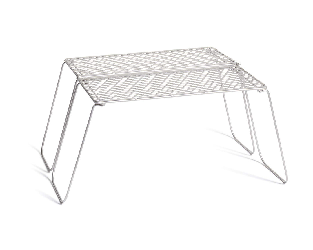 Vargo Unisex – Erwachsene Biford Klappgrill, Titan, One Size