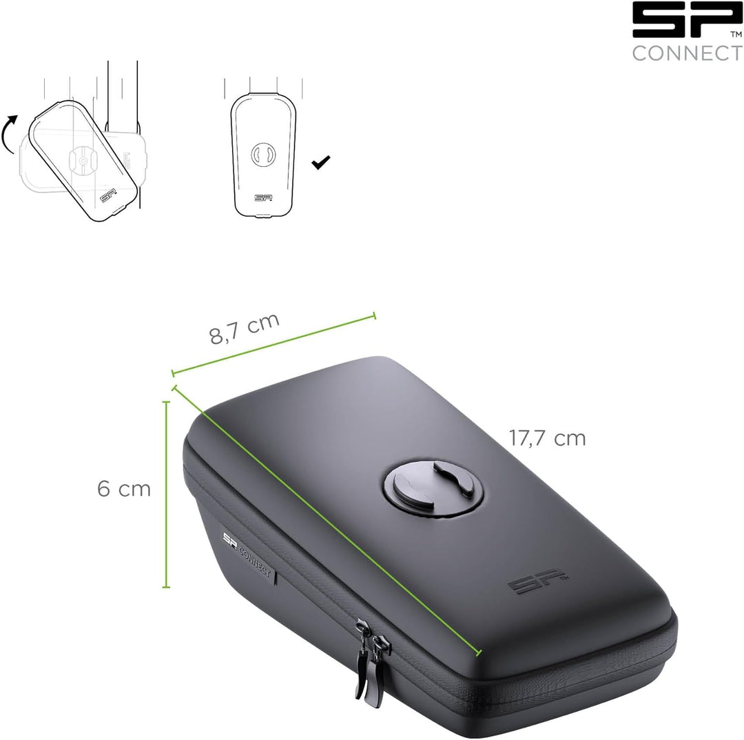 SP CONNECT Wedge Case | SPC+ | Handy Halter Mountainbike Smartphone Halterung Rennrad | Tasche für Z