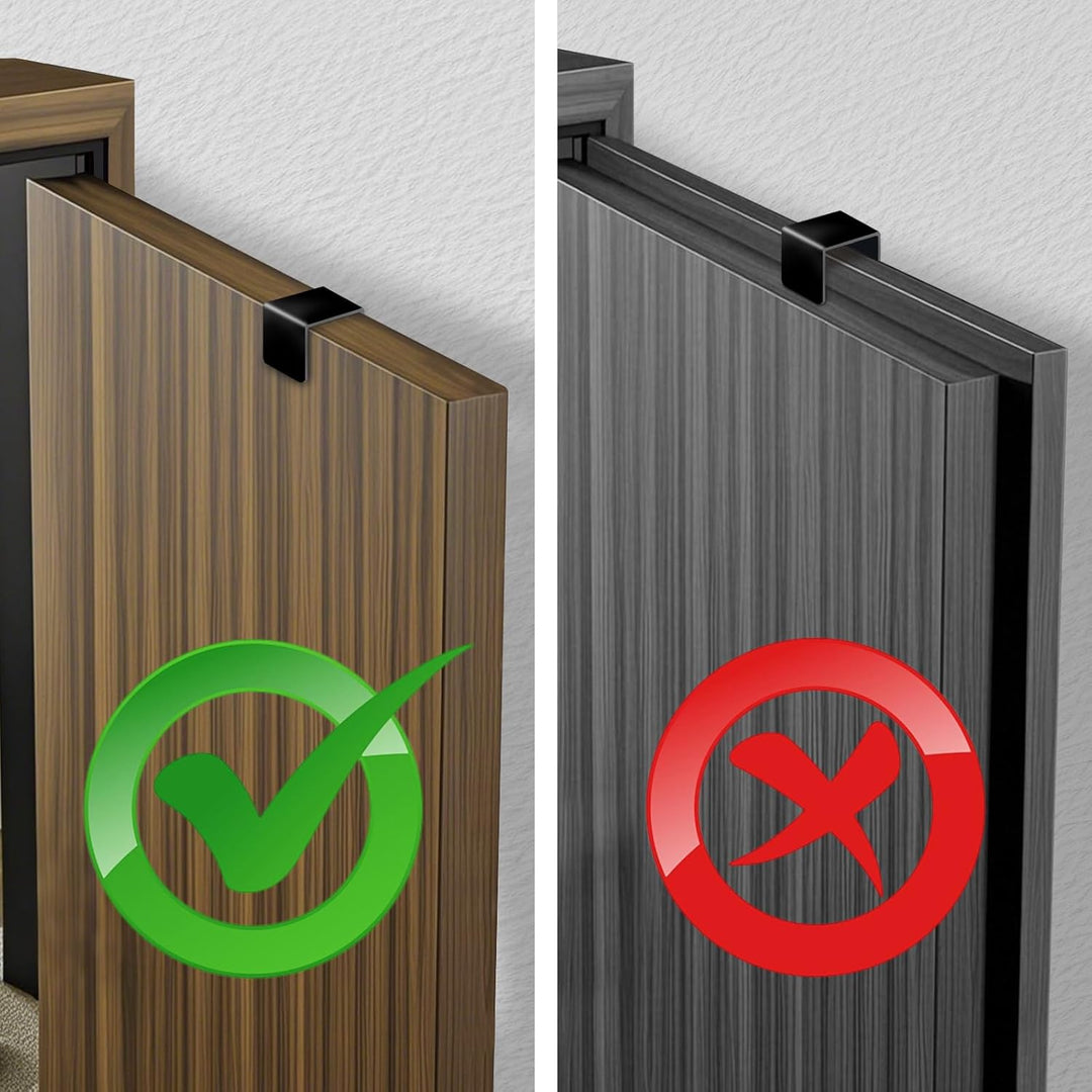 Wuciray Tür Hängeorganizer Metall Regal Türregal Küche Organizer Gewürzregal Badregal Ohne Bohren 6