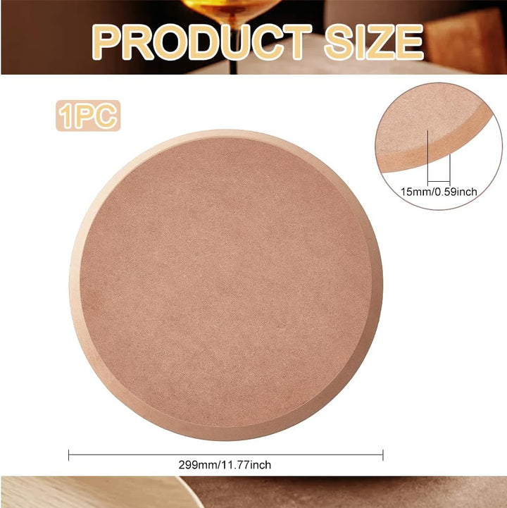 BENECREAT Töpferform Für Ton Runde Töpferwerkzeuge, Keramikplatten-Formform, Handbau-Teller-Slump-Fo