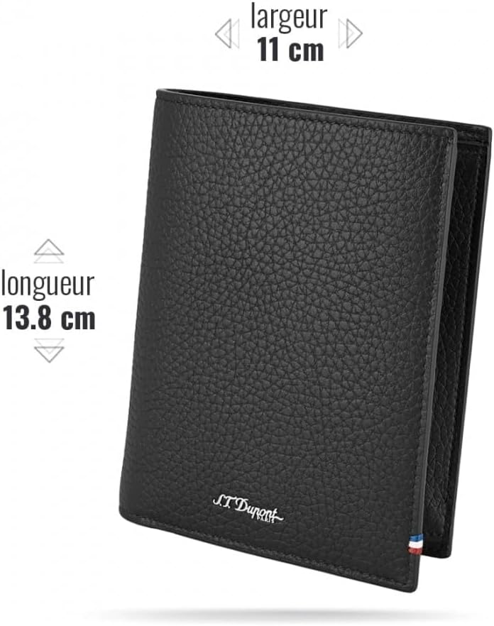Vertical Neo Capsule Wallet Schwarz ST Dupont