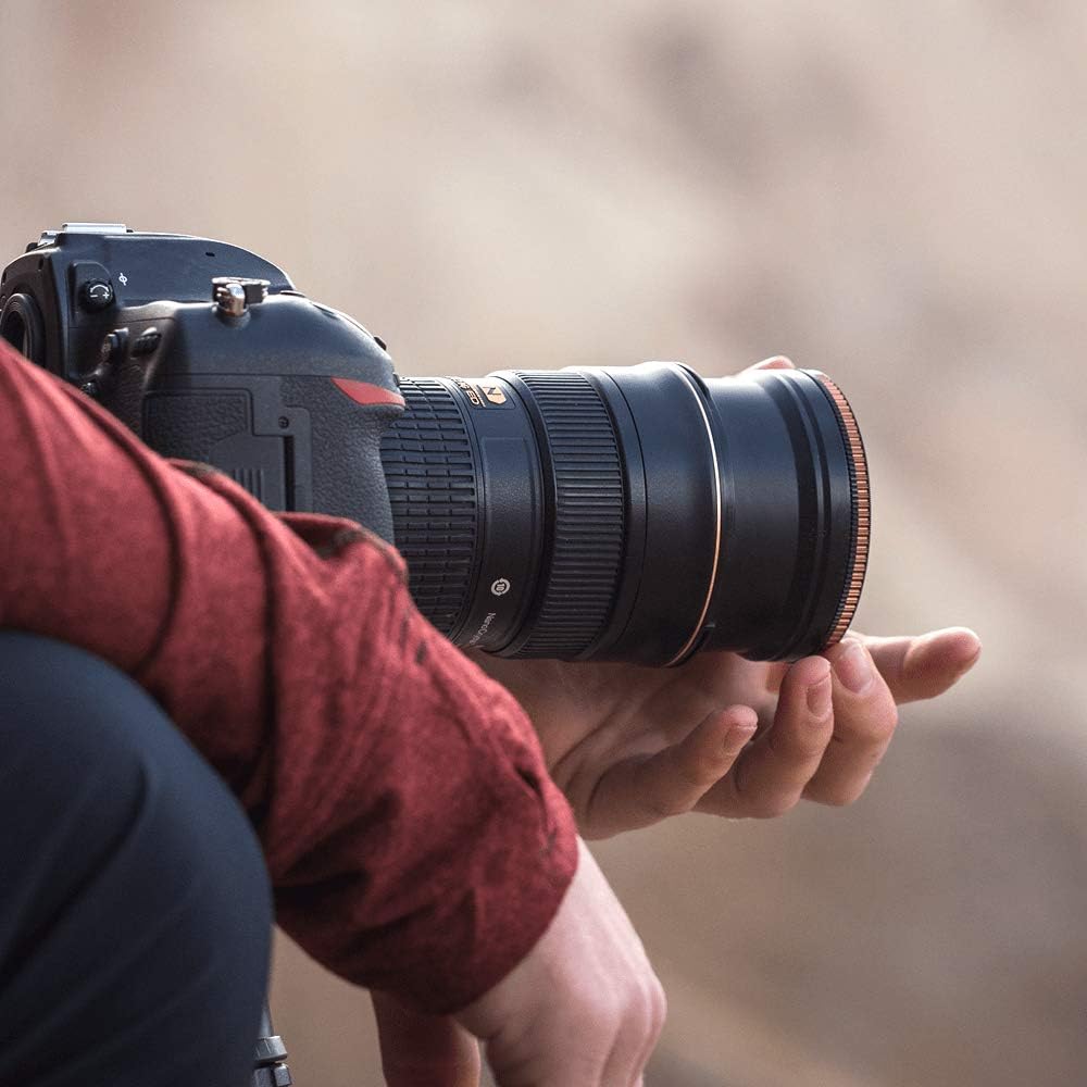 PolarPro - Quartzline - Neutrale Dichte - ND16 - 82 mm - Perfekte Farbneutralität - Messingrahmen -