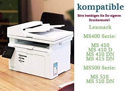 YOUTOP mit Chip 3xMS310 MS310dn Toner 50F2H00 Premium Kompatibel mit MS310d MS310dn MS410d MS410dn M