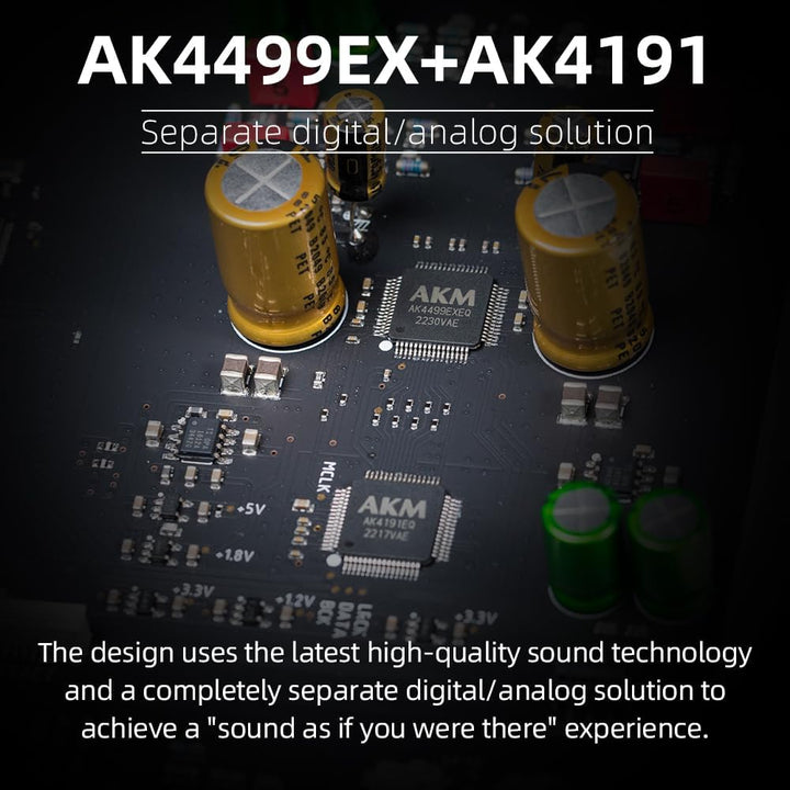 SMSL DL300 AK4499EX+AK4191 Audio Decoder Kopfhörerverstärker,4 Töne,6.35mm/4.4m Bohrung,DOP,XU-316,D