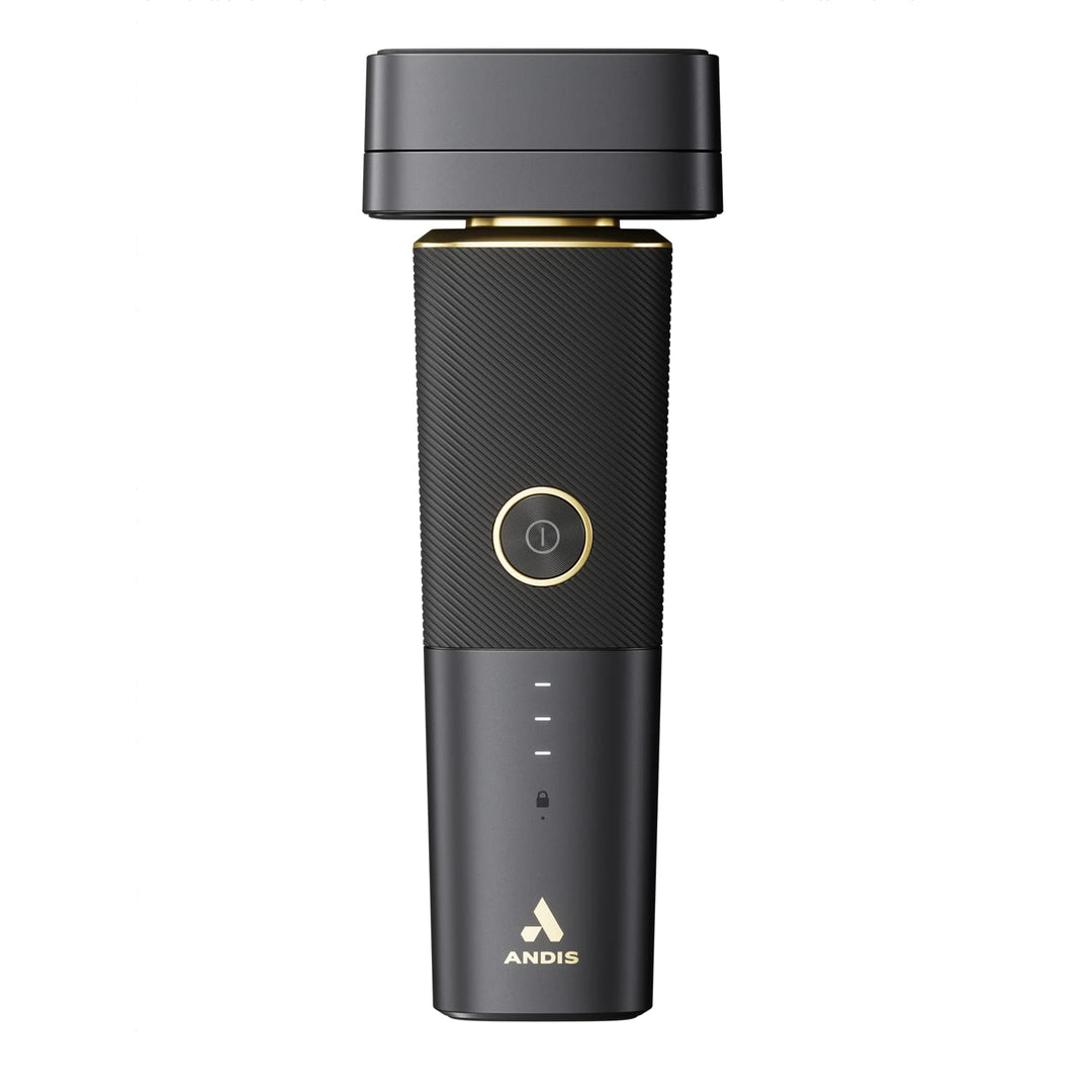 Andis – Pfs-1, Resurge-Folienrasierer – Mit Hypoallergenen Gold-Titan-Folien, Verstellbarem Schwenkk
