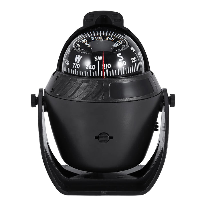 Filfeel Digital Marine Kompass, Hohe Präzision LED-Licht Schwenkbarer Kompass, Navigation Elektronis