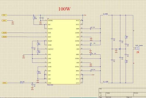 Hailege TPA3116D2 2 * 50W+100W 2.1 Channel Digital Audio Power Amplifier AMP Subwoofer