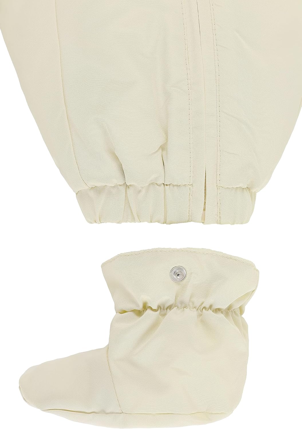 Kindsgard Schneeanzug vinta | mit Fäust- & Füsslingen, Reissverschluss 74 creme, 74 creme