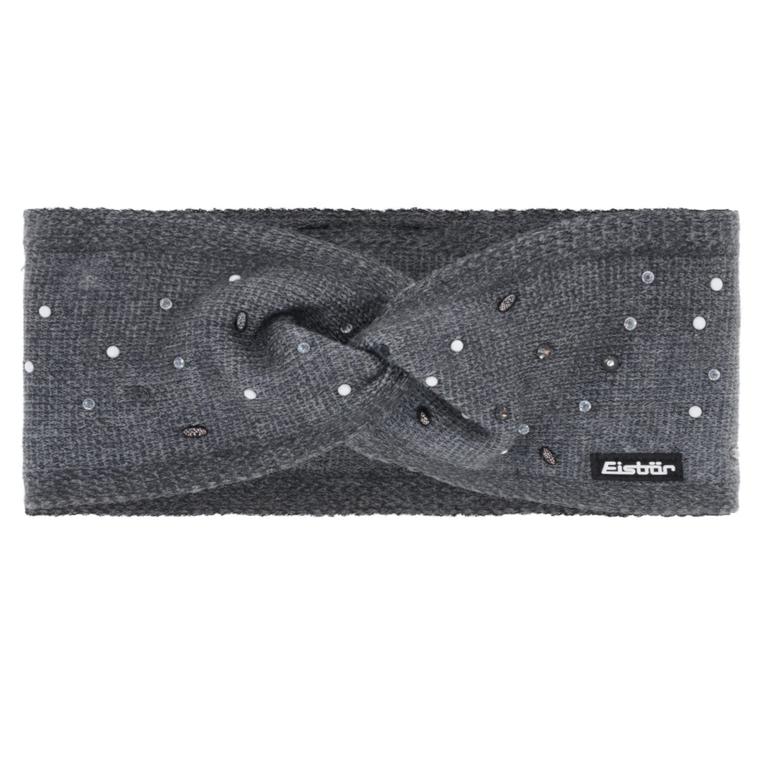 Eisbär Damen Stirnband Dip Dye schwarz-graumele Einheitsgrösse Grau Einheitsgrösse, Grau Einheitsgrö