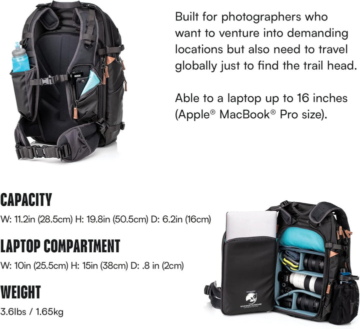 Shimoda Unisex Explore V2 35 Starter Kit Gepäck- Kuriertasche (1er Pack) Explore V2 30 Backpack Schw