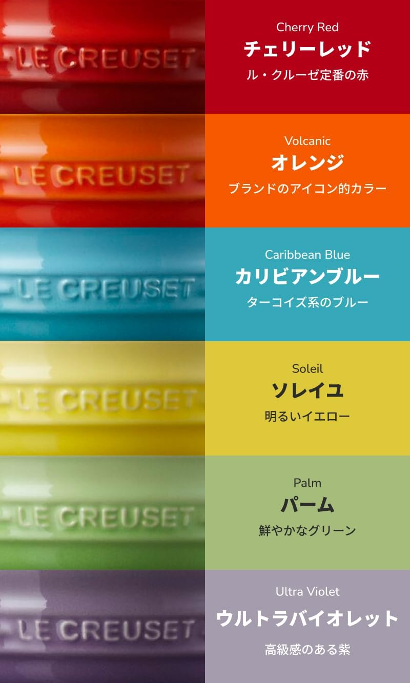 Le Creuset Set mit 6 Vancouver Quetschschalen, 57 ml, mehrfarbig