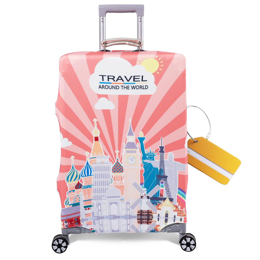 OrgaWise Kofferhülle Luggage Cover Gepäck Cover Gepäckabdeckung for Travel Luggage Schutzhülle Koffe