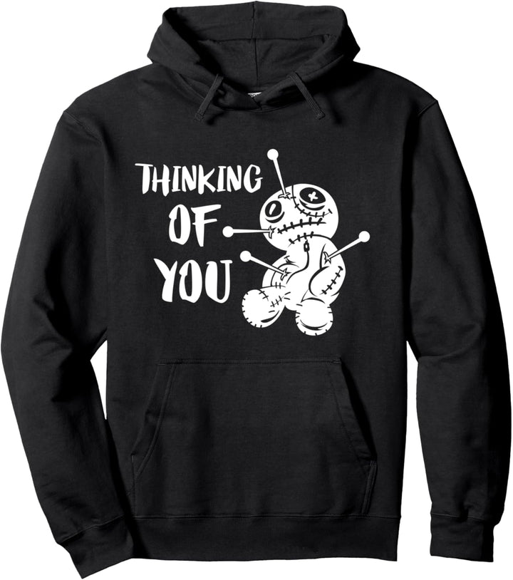 Thinking Of You - Voodoo Puppe Halloween Pullover Hoodie