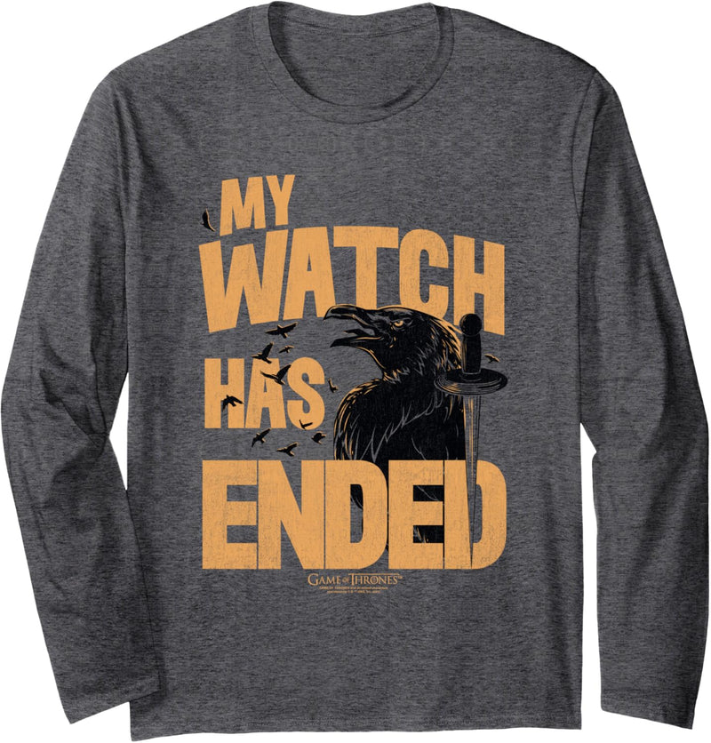 Game of Thrones My Watch Has Ended Langarmshirt