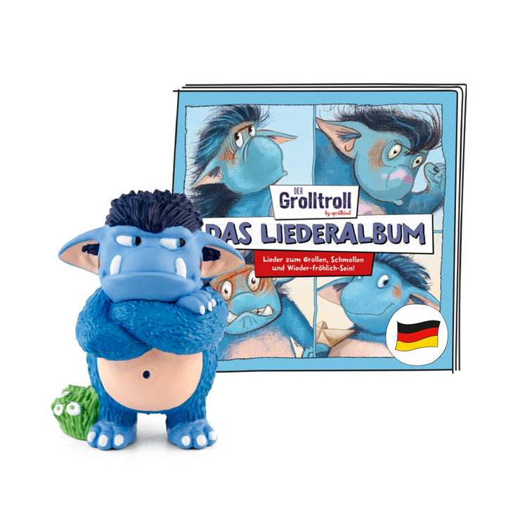 tonies Hörfiguren für Toniebox, Der Grolltroll – Das Liederalbum, Kinderlieder für Kinder ab 3 Jahre