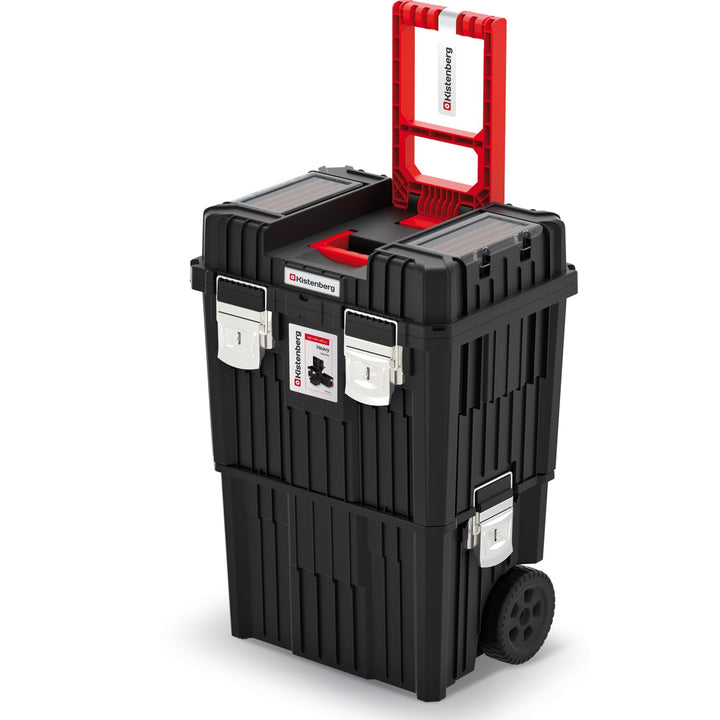 Kistenberg 2 in 1 Werkzeugtrolley Werkzeugkiste Werkzeugkasten Werkstattkoffer Rollende Werkstatt (K