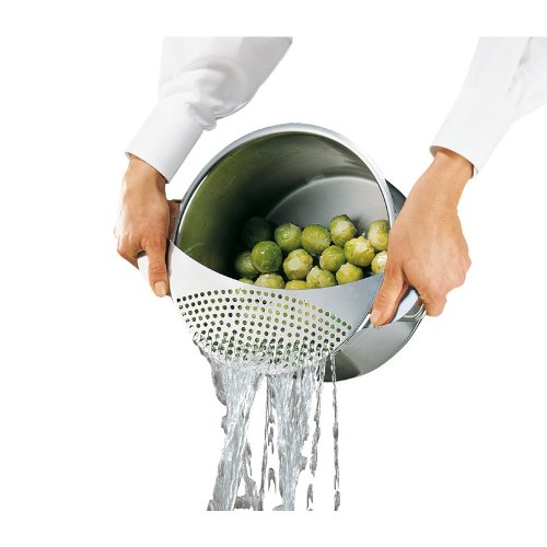 Abgiess-Sieb, gross (bis 24 cm)
