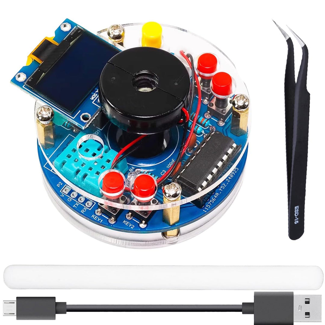 USB Luftbefeuchter Modul,mit Temperatur- und Feuchtigkeitssensor, OLED-Display, automatischer Abscha