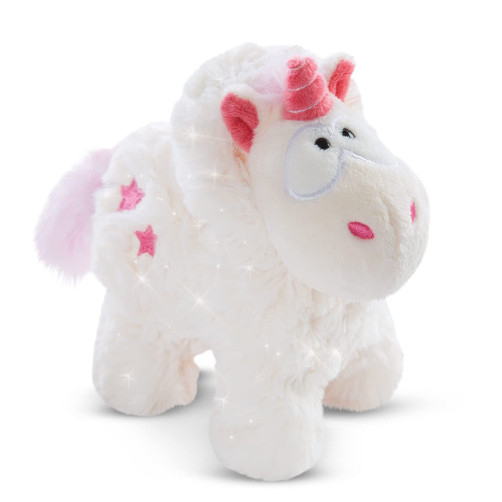 NICI Kuscheltier Einhorn Theodor im Schneeanzug 13 cm I Plüschtier für Mädchen, Jungen & Babys I Fla
