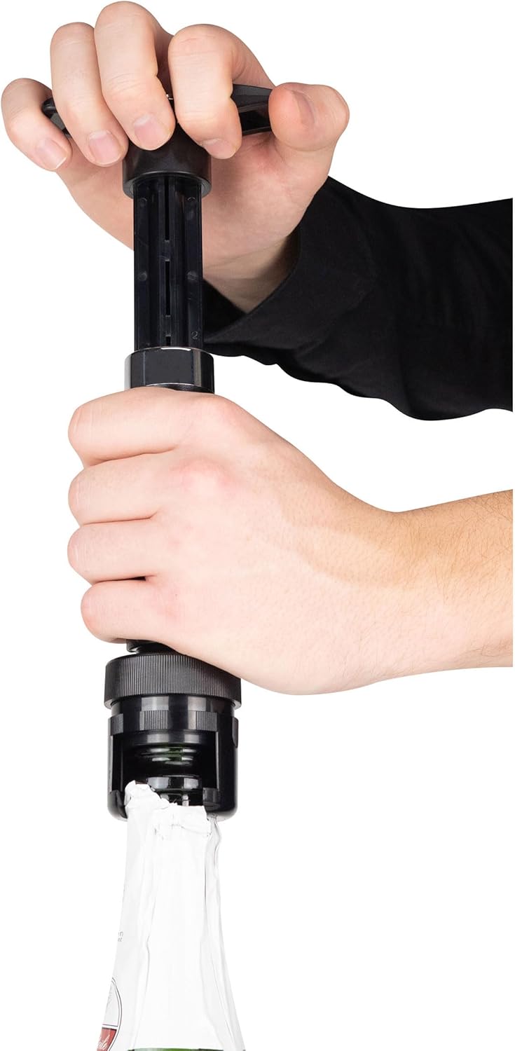 PEUGEOT - Epivac Duo - Vakuumpumpe + 2 Weinverschlüsse und 1 Champagnerverschluss - Zur Konservierun