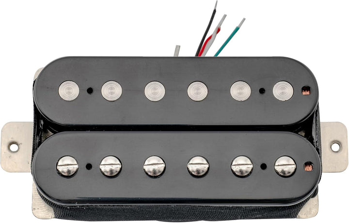 Artec HBA115 Alnico 5 Uncovered Humbucker Tonabnehmer Hals Pickup 8,4K für E-Gitarre, Schwarz, Hals