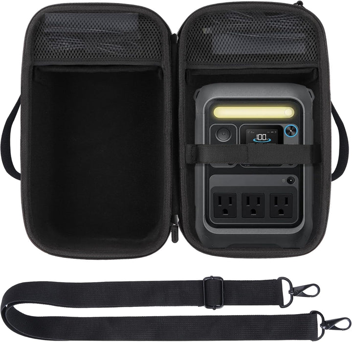 Lebakort Hart Schutz Hülle Etui Tasche für Anker SOLIX C300 Tragbare Powerstation für Anker SOLIX C3