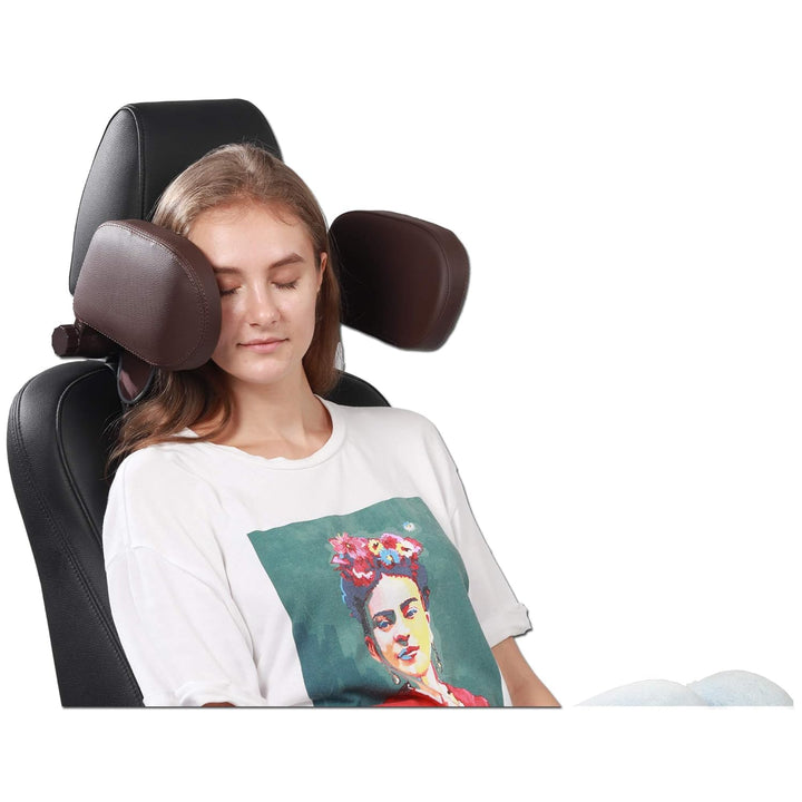 Easy Travel ergonomisches Auto Reisekopfkissen - Zubehör Kopfhalterung/ Nackenkissen/ Nackenstütze z